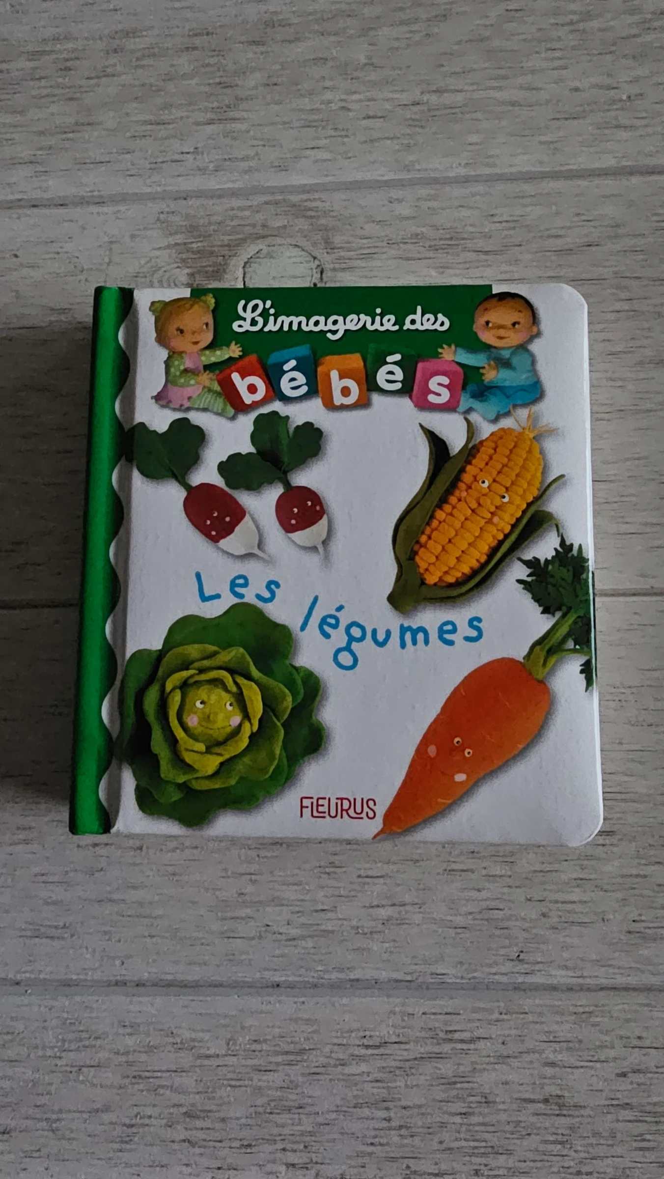 L'imagerie des bébés 'les légumes' 